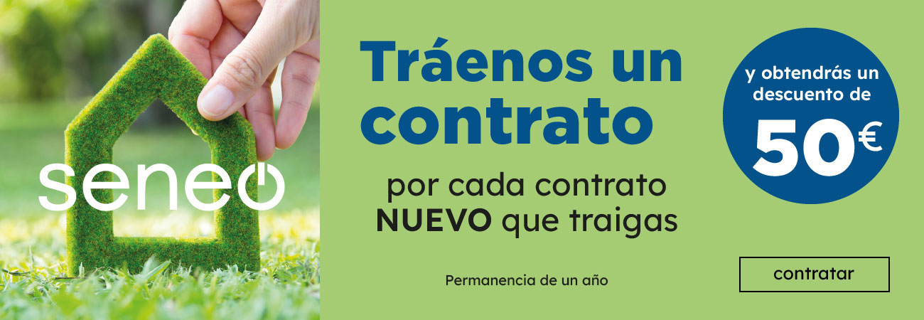 Tráenos un contrato y consigue 50€
